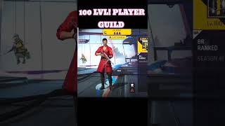 100 LEVEL PLAYER 💪 GUILD 😈 FREE 🔥 FIRE LEADERBOARD 🗿 GUILD 🥵 [upl. by Oaoj]