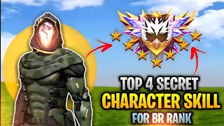 BR RANK BEST CHARACTER combination  Best Character Skill For Br Rank Free Fire India [upl. by Nahs]