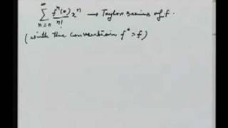 Lecture 11 Taylors Theorem [upl. by Wellington898]