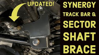 Updated Synergy Track Bar and Sector Shaft Brace  JL  JT [upl. by Aneel16]