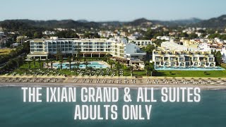 The Ixian Grand amp All Suites Hotel Adults Only 2023 Rhodes Description and Review Greece [upl. by Tracie]