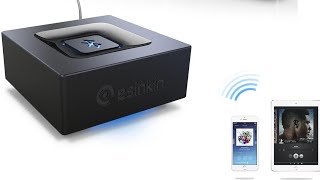 Turn Old Speakers Bluetooth Esinkin Wireless Audio Adapter Review Esinkin [upl. by Syman]