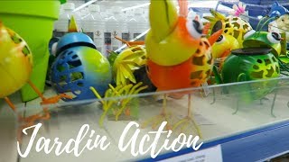 SHOPPING ACTION JARDIN DÉCO PRINTEMPS NOUVEAUTÉS 16 AVRIL 2018 [upl. by Fredrika]