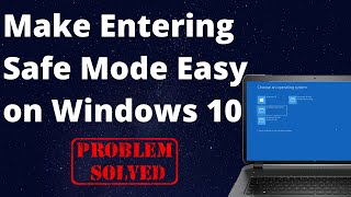 How to Quickly Enter or Exit Windows Safe Mode Using the Command Prompt in 10 Seconds [upl. by Annaihr]