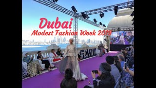 Dubai Modest Fashion Week 2019 Vlog [upl. by Enrobso813]