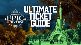 Epic Universe Tickets are Now on Sale  Everything You Need to Know [upl. by Sausa]