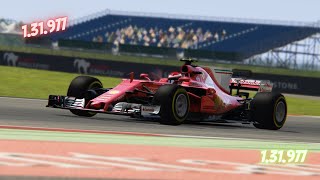 Ferrari SF70H Onboard  Camera View  Hot Lap  Silverstone Circuit  Personal Best Lap Record [upl. by Illib]