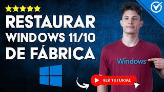 Cómo RESTAURAR WINDOWS 1110 de FÁBRICA  ⚙️ Restaurar a su Estado Original ⚙️ [upl. by Terris507]