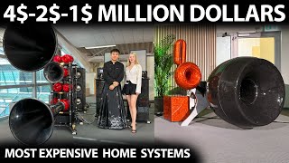 MOST EXPENSIVE HiEnd Audiophile Home Stereo Systems in the WORLD [upl. by Ohara]