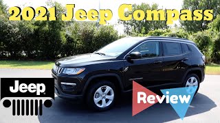 2021 Jeep Compass Latitude Review [upl. by Felicidad]