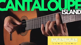 HERBIE HANCOCK ★ Cantaloupe Island ★ Fingerstyle Arrangement  TAB [upl. by Dolora]