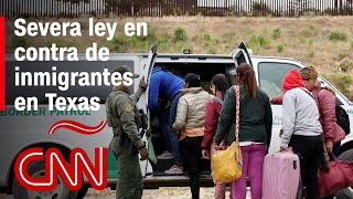 Ley SB4 la más severa en contra de inmigrantes en el estado de Texas [upl. by Yrakaz]