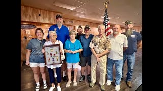 Rogersville VFW honors local Purple Heart recipients [upl. by Nefen717]