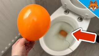 JEDER steckt einen BALLON in die Toilette 💥 DAS ist der Grund 🤯 [upl. by Charleen854]