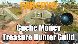 Far Cry 6 Cache Money Treasure Hunter Guild  Unique Rifle Sobek Special Location [upl. by Aroon]