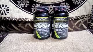 Allmax Nutrition Vitaform Review multi vitamin [upl. by Siradal]