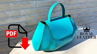 Making a Handle Bag  PDF PATTERN [upl. by Anavoig268]