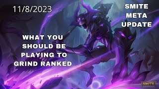 Smite meta update what you should be playing to grind ranked 11823 [upl. by Alexandros]