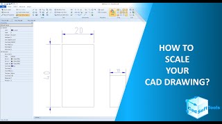 How to scale your CAD drawing [upl. by Olson]