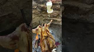 Roasted Deer ymmmy delicious Food secrets Roasted deer musica guitar rock [upl. by Katheryn]