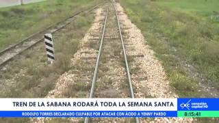 Prepárese para disfrutar de los recorridos del Tren de la Sabana en Semana Santa [upl. by Reham246]