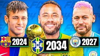 I Replayed the Career of Neymar Jr… [upl. by Ainoda]