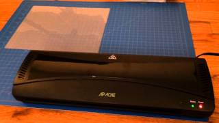 Apache AL13 13quot HotCold Laminator Review [upl. by Kowalski]