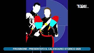 Frosinone Presentato il calendario storico dellArma dei Carabinieri 2025 [upl. by Leunammi]