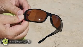 Spotters Polarised Photochromic Crown Glass Sunglass lenses and how they work [upl. by Nnaik]