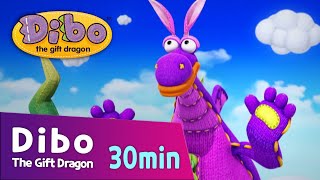 Dibo The Gift Dragon Funny Episode 4ㅣ30min playㅣOCON [upl. by Aihsema]