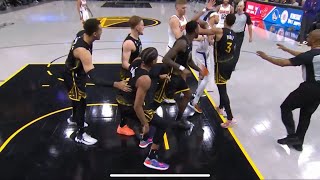 Damion Lee and JaMychal Green have to be separated after getting into it  2223 season [upl. by Bagger996]