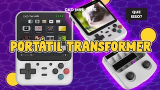 Review Completo do GKD Mini Plus 🎮 Unboxing Performance e Mais gkdminiplus handheldconsole [upl. by Arat]