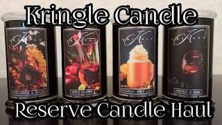 Kringle Reserve Haul  Apple Brandy  Pumpkin Spice Latte  Smoke amp Oak  Sunflowers amp Suede 🥰 [upl. by Ecinahs522]