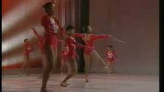 btn1604 Sekisyoukou Highschool baton twirlers [upl. by Scherman646]