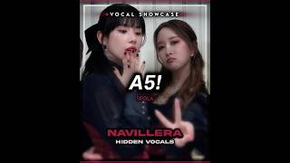 wjsn seola amp dayoung ‘navillera’ hidden high notes [upl. by Bertasi]