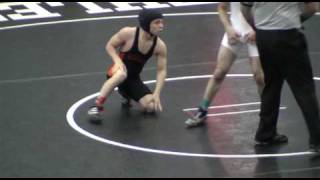 119lb Final  2009 New England Wrestling Tournament [upl. by Flieger]