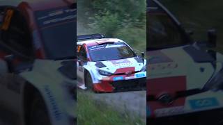 Elfyn Evans Max Attack RallyFinland Rally1 WRC Rally Toyota RallyCar Shorts ShortsVideo [upl. by Standley]