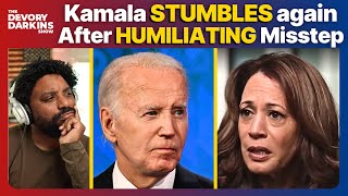 Kamala STUMBLES Again After HUMILIATING Misstep at Rally [upl. by Suoicserp415]