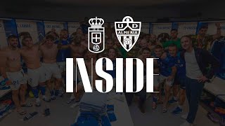 INSIDE Real Oviedo  UD Almería Jornada 9 [upl. by Aihtnys]