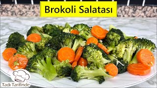 Sağlıklı ve Lezzetli Brokoli Salatası 🥦  Kolay Tarif 💯 [upl. by Enomor]