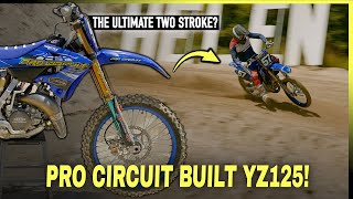 Pro Circuit built the DREAM YZ125 amp We Rode It [upl. by Girand340]