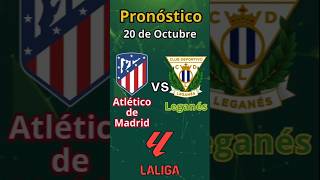 PRONÓSTICO Atlético de Madrid vs Leganés 🔥  La Liga de España Jornada 10  futbol atleticomadrid [upl. by Christiane990]