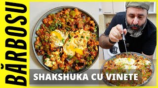 SHAKSHUKA CU VINETE  RETETA TURCEASCA CU VINETE [upl. by Eikin]