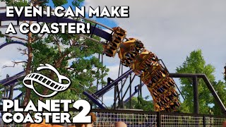 Its QUITE Pretty  Viking Inverted Coaster  Planet Coaster 2 [upl. by Akcirret]