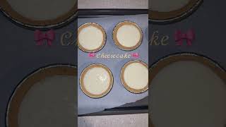 Mini Cheesecake baking youtubeshorts shorts [upl. by Iuqcaj838]