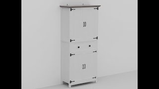 Memobarco Pantry Installation Guide [upl. by Drofla824]