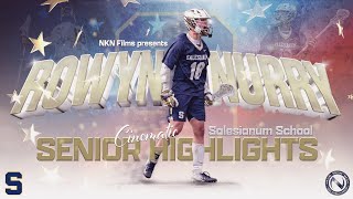 Rowyn Nurry Senior Lacrosse Highlights Cornell University Commit [upl. by Kopans]