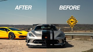 How To Edit Car Photos in Lightroom 2021  Full Step by Step  FREE RAW Files Included [upl. by Ecerahs]