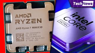 Ryzen 9800X3D stark überarbeitet  Intels neue CPUs ein Verkaufserfolg  und Fehleranfällig [upl. by Nylisoj]