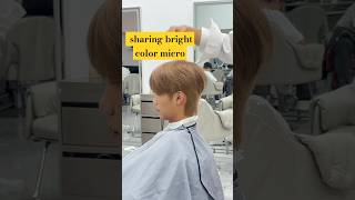 Transforming Mens Hair with DGGBright Color amp hairstyle mastermenshaircutsTechniquesHairdresser [upl. by Arrak713]